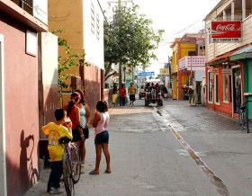 San Pedro, Belize street and stores – Best Places In The World To Retire – International Living